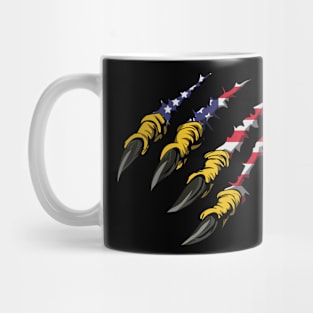 American Flag Eagle Mug